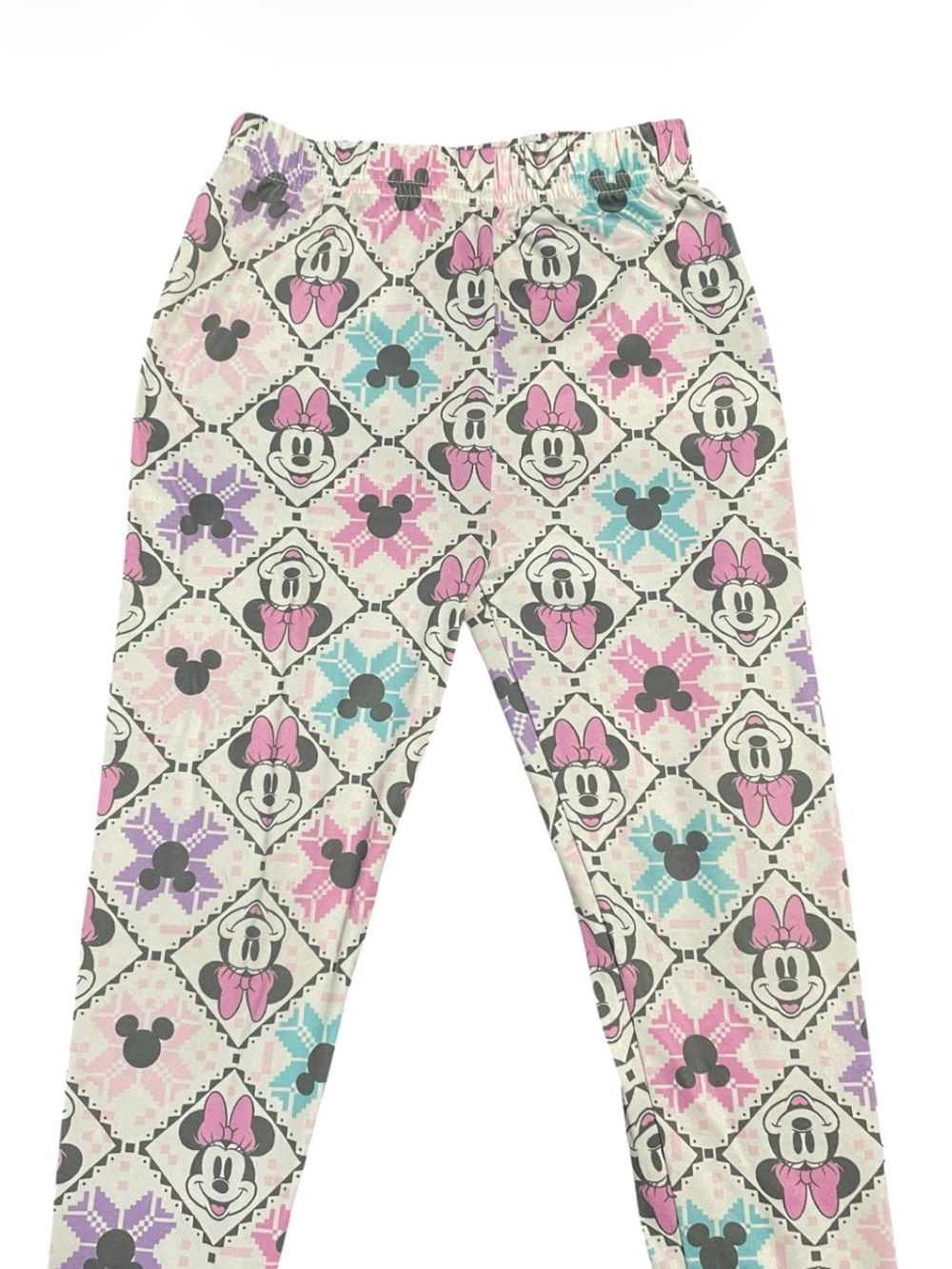 Cuddl Duds Minnie Mouse Layering Set in Pink, Purple & Teal - Picture 3 of 9